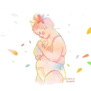 Šestinedělí, to jedinečné období, kdy víš, že jsi něco úžasného dokázala a přesto máš pocit, že nic nezvládáš 🙈♥️🍀 U...